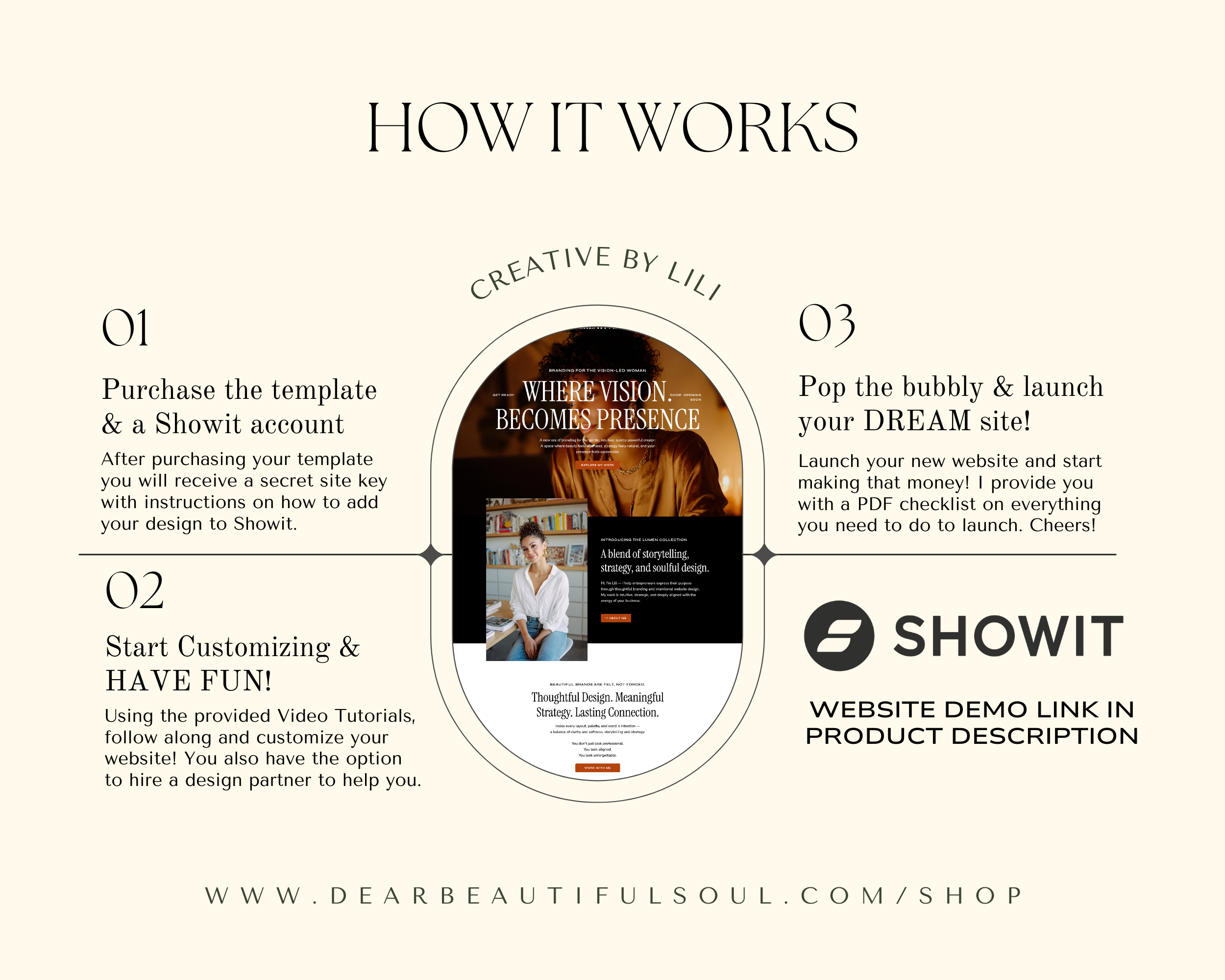 Creative By Lili — Showit Website Template - Image 7