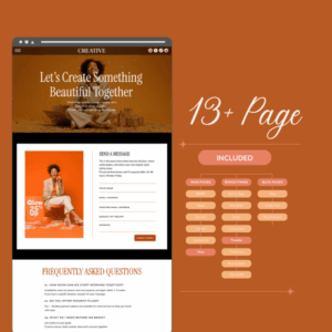 Creative By Lili — Showit Website Template