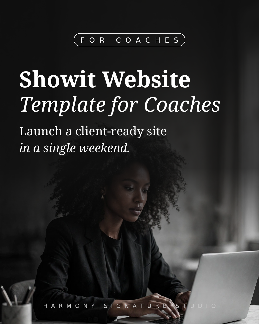 Showit website template for coaches, launch a client-ready coaching website in a weekend